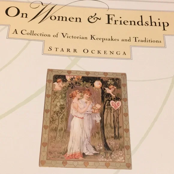 Vintage 1995 “On Women & Friendships” Hardcover. - Picture 3 of 7
